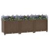 Vidaxl Raised Garden Bed, 120X40X38 Cm, Polypropylene