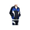 Li Ning Color Block Reflective Loose Sports Windbreaker Unisex Outerwear Black AFDU271-1