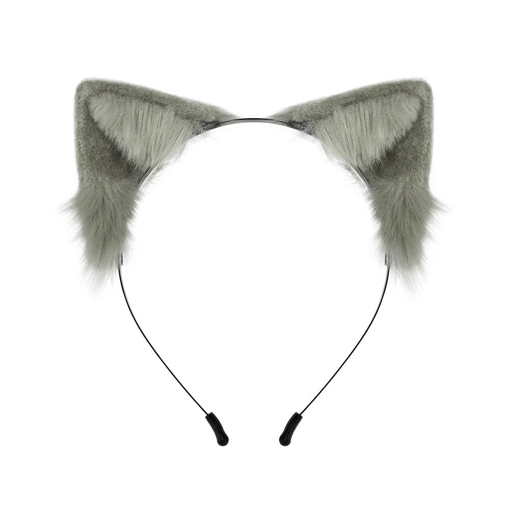 Cute Plush Cat Ear Headband - Cosplay Hair Accessory and Photo Prop