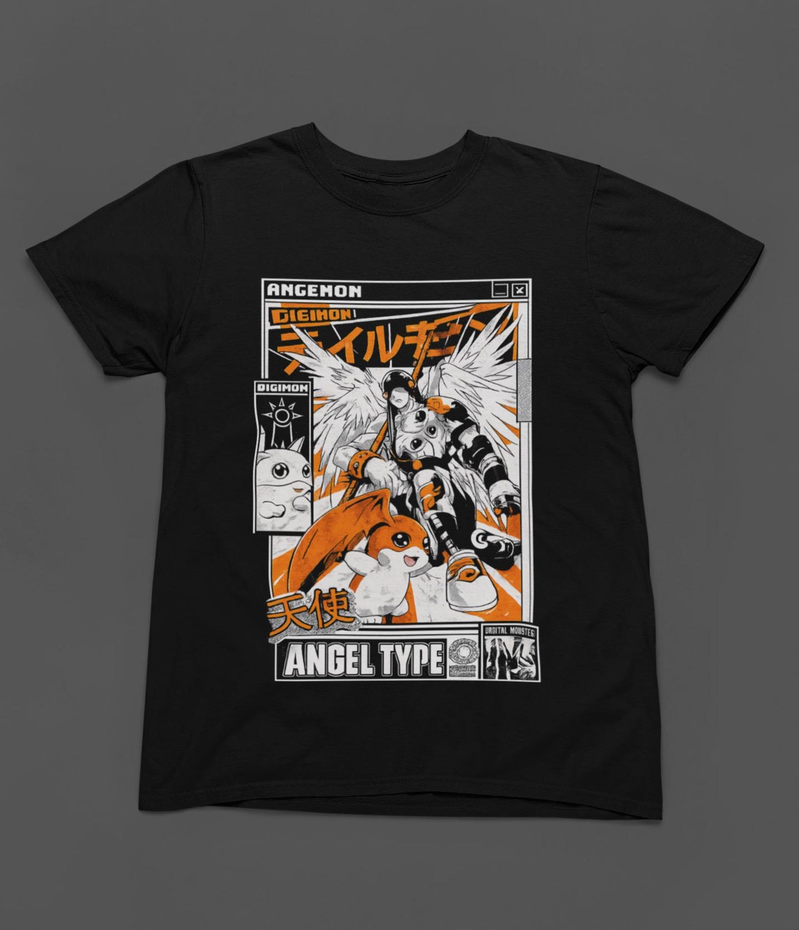 Огненный стиль / Уличная мода / Японский стиль / Унисекс / 100% хлопок. 4XL