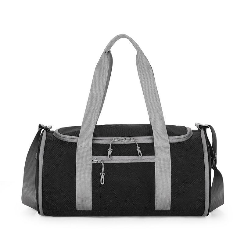 

Fashionable Casual Travel Light Foldable Handbag Portable Sports Fitness Yoga Bag чёрный