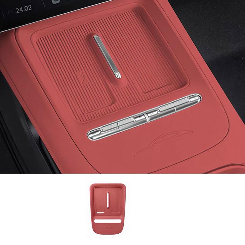 For Xiaomi SU7 2026 Central Control Wireless Charging Silicone Pad Storage Pad Accessories