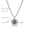 Exquisite Altes Ägyptisches Götterauge Horus Halskette Dreieckiges Auge Anhänger Schmuck Geeignet Für Männer Und Frauen Schmuck