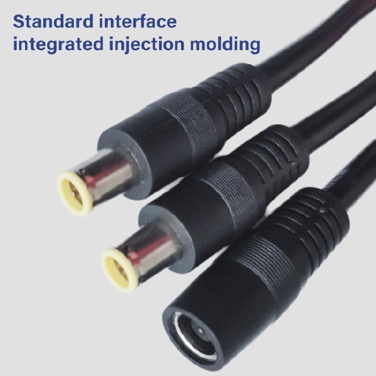 DC7909 Power Cord 1 Female to 2 Male Splitter DC8MM Extension for Solar Generators