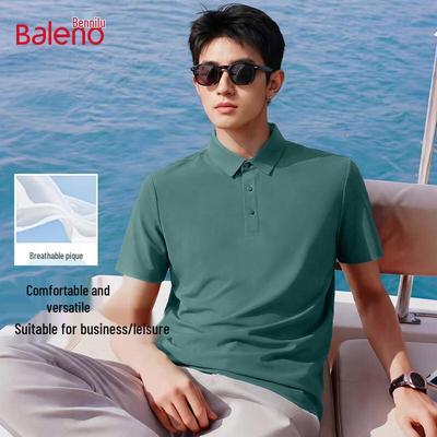 Baleno Men's 2026 Summer Cool-Touch Short-Sleeve Polo Shirt