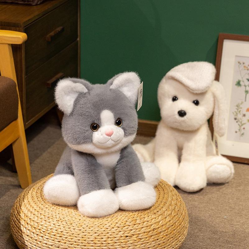 Cute Puppy Doll Plush Toy Dog Doll Creative Doll Small Dog Doll Birthday Gift