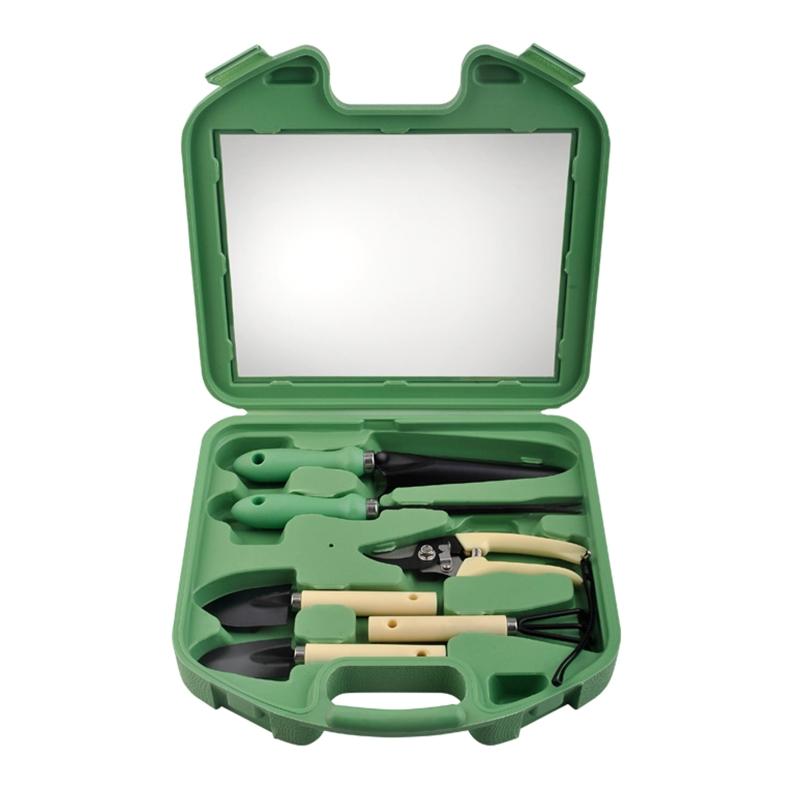 Garden Tool Set Outdoor Hand Tools Stainless Steel Garden Hand Tool Planting for Indoor Outdoor Miniature Fairy Garden 1