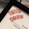 Runaway Sweetheart Handmade Sparkly Heart Cat Eye Nail Art Set