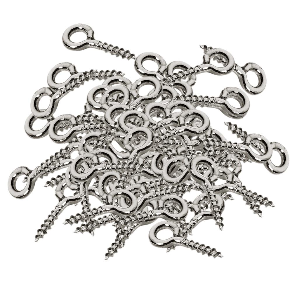 Eye Pins Hooks Iron Plated Pins for Hijabis Decorative Safety Pin Jewelry Making Beads for Craft Projects
