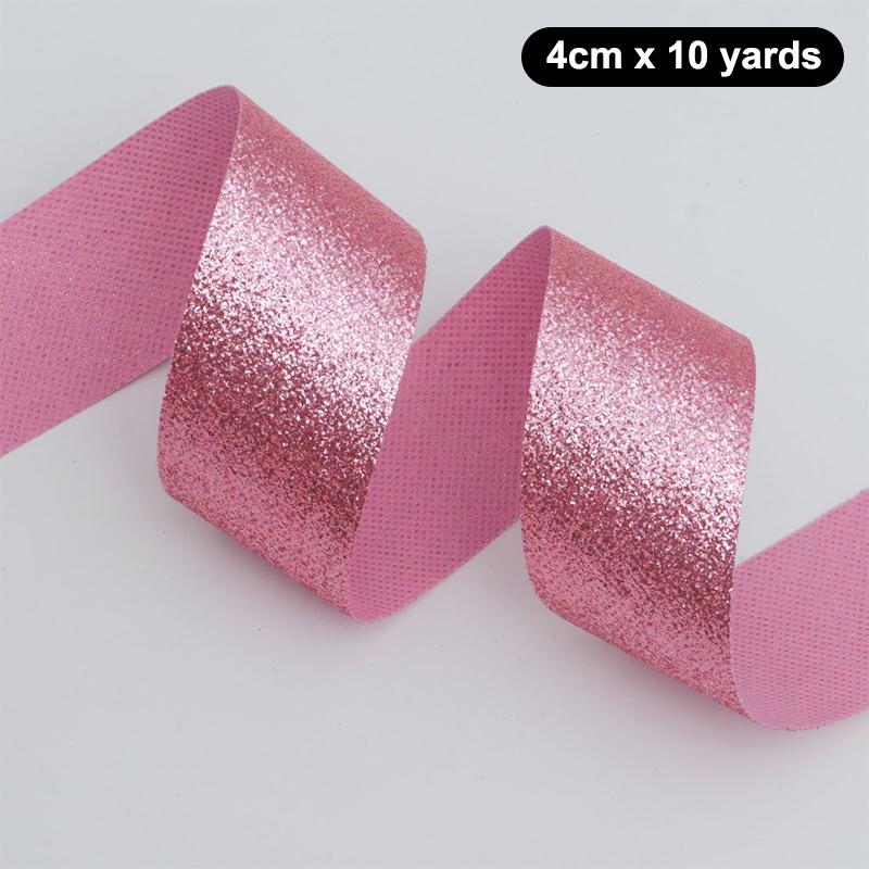 Colorful Flashes Christmas Ribbon Party Decoration 10Yard Diy Gift Wrap Bow Handmade Craft Wrapping Wedding Birthday Party Decor