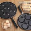 JingJingRS 7-Hole Maifan Stone Non-Stick Egg Frying Pan