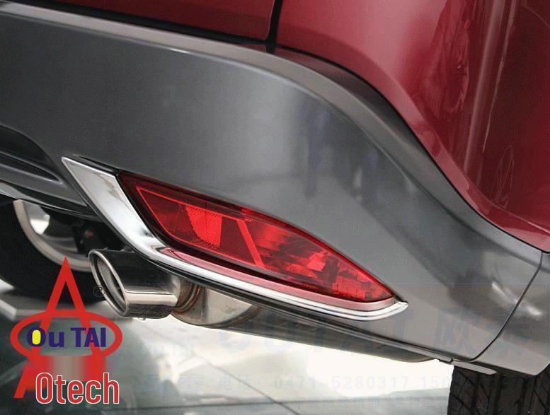 

Накладки на передние и задние противотуманные фары Honda Vezel, рамки, декоративные полосы и наклейки для модификации Vezel Rear Fog Light Trim 2-piece Set