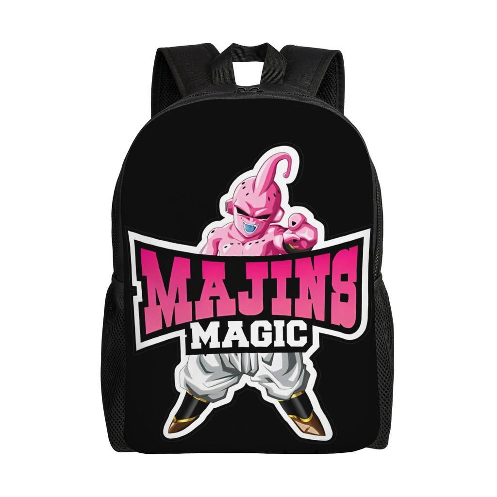 Dragon Ball Majin Buu Anime Backpack for Men Women Teenage Student Business Daypack  Laptop Computer Canvas Bags Outdoor