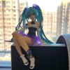New Hatsune Miku Anime Figure Toys Flower Fairy MIKU 3 Kinds Kawaii Cartoon PVC Action Figurine Model Dolls Birthdays Gifts Kids