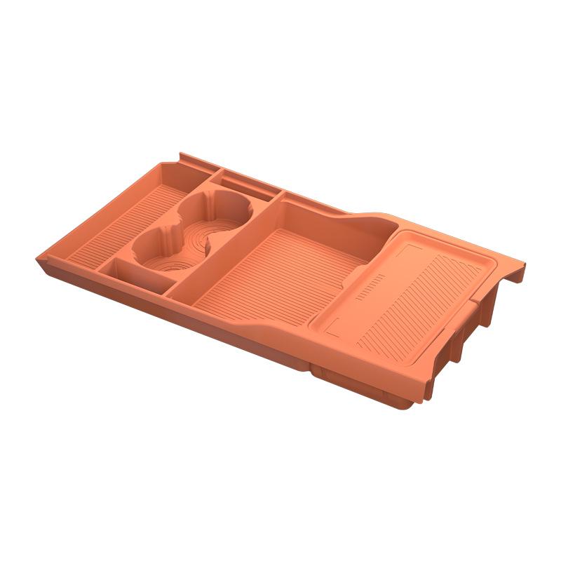 Equation Leopard Titanium 7 Silicone Console Storage Box - Partitioned Interior Accessories