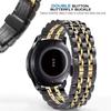 22mm 20mm Stainless Steel Strap For Samsung Galaxy Watch 7 6 4 5 45mm Gear S3 46mm 42mm Active2 40 44mm Band for Amazift BIP 2 GTR Metal Bracelet