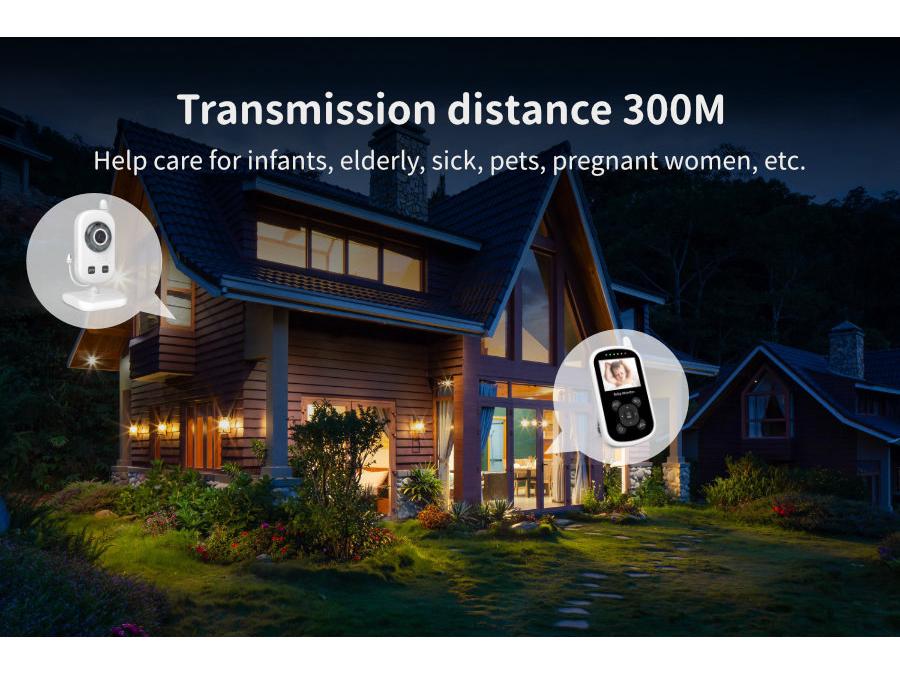 2.4GHz Night Vision Baby Monitor