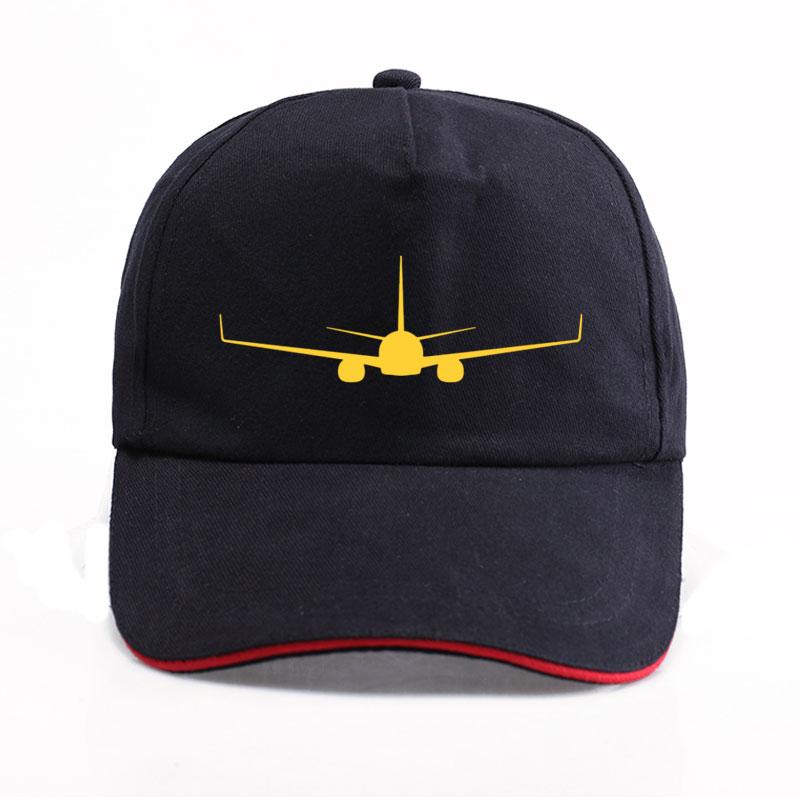 New Baseball Hat Boeing Plane Print Highquality Unisex Women Hat Casual Fashion Unisex Baseball Caps Snapback Hats