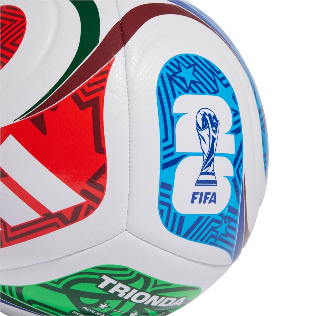 Adidas FIFA World Cup 26 Trionda Training Ball, Unisex White Football
