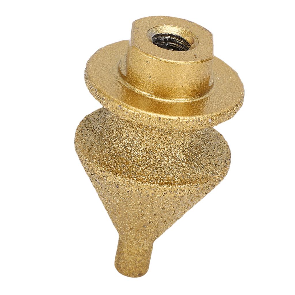 Step Chamfer Drill Bit Emery Brazed 10-38mm Multi Layer Tapered Cone Reamer for Metal Wood Concrete Tile Marble Engineered Stone