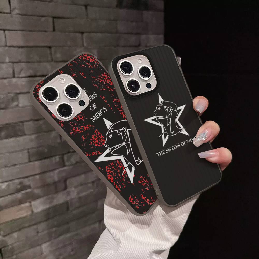 The Sisters Of Mercy Band For IPhone 17 16 15 14 Plus 13 12 11 Pro Max With Shockproof Protective Phone Cover
