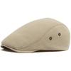 Lightweight Linen Vintage Breathable Cap for Men; Summer Casual Beret for Men; Sun-protective Baseball Cap for Women