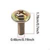 20 Pieces Drum Lug Screws,Metal,Easy to Install,Snare Lugs Part for Accessories