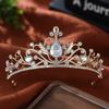 Sparkling Baroque Pageant Crown Luxury Queen Princess Tiara Hair Accessories Bridal Crown  Birthday