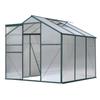 Greenhouses Greenfingers Greenhouse Aluminum House Garden Shed Polycarbonate 1.9X1.9M