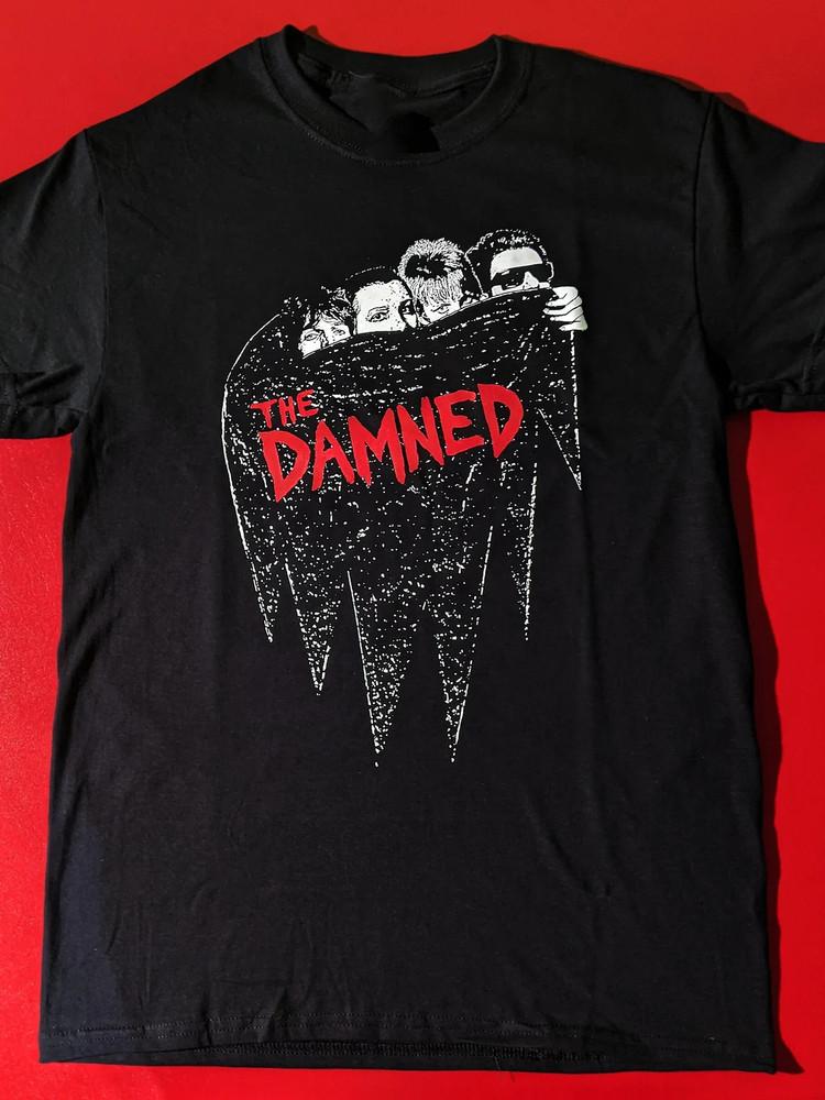 Inspired The Damned Band Short Sleeve Black Unisex Shirt Size S 234XL HNG283 Unisex T-Shirt