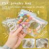 50/100/200pcs-Clear Earring Bags Waterproof Bags Thickened Reusable Storage Pouch for Jewelry Rings Necklace Bracelet