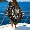 Throw Darts Printed Quick-Dry Microfiber Beach Towel Super Soft & Absorbent for Bath, Beach, Travel  Bath Time Accessory, Fan Gifts