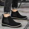 Jesienno-zimowe buty męskie Wygodne Retro Styl Rekreacja Biznes Moda Ulica Para Codzienne Buty Zwiększające Wzrost