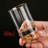 4 stk/2 stk Golden Mountain Vision Cup Gullfolieglass Luksuriøst Shotglass 50 ml Liten Kapasitet Vinglass Spirituskopper Te Drikkeglass