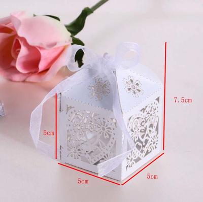 20x Boxen Party Luxus Süße Box Dekorationen NEUE Kuchen Gastgeschenke Geschenk Hochzeit Süßigkeiten