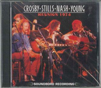 CD CROSBY, STILLS, NASH & YOUNG - Reunion 1974 FP07 FIRE POWER 1996 Japan Rock Used