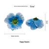 Poppy Flower Silk Hanfu Hair Clips – DIY Wedding Headwear Decoration