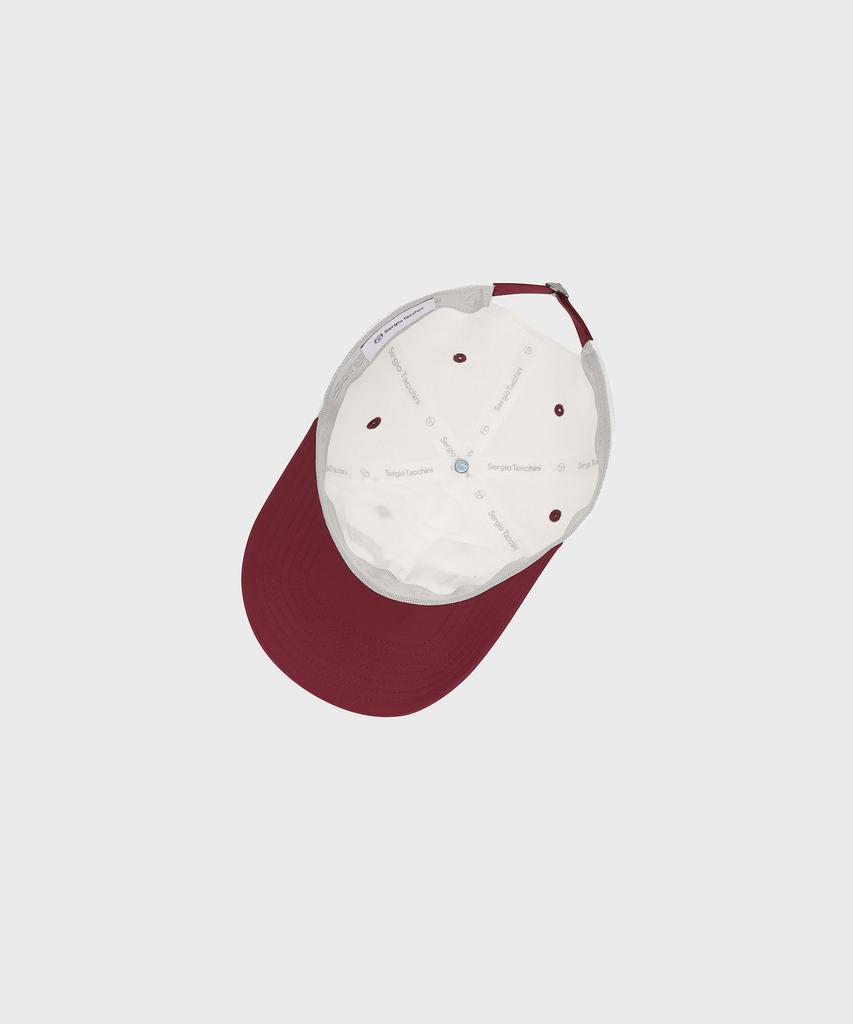 SERGIO TACCHINI U Lettering Woven Ball Cap (Burgundy)