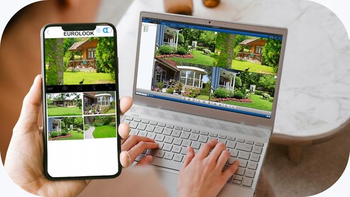 Kamera Wifi Zewnętrzna Smart 3Mpx Obrotowa Polska Aplikacja Śledzenie Ruchu