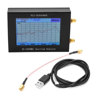 35?4400MHz Spectrum Analyzer 3.5 Inch TFT USB2.0 USB3.0 with Tracking Source Simple Sweep Generator