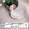 Self-Adhesive Cute Cartoon Duck Embroidered Patch for Clothes and Bags