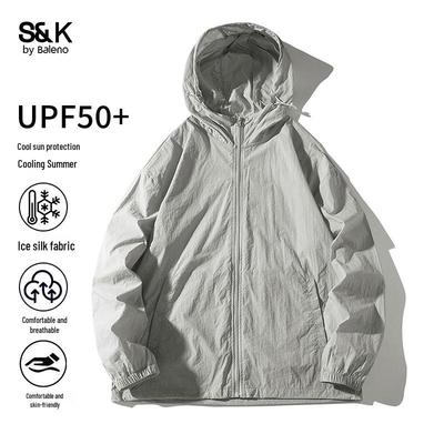 Baleno S&K Unisex Ice Silk UPF50+ Sun Protection Jacket
