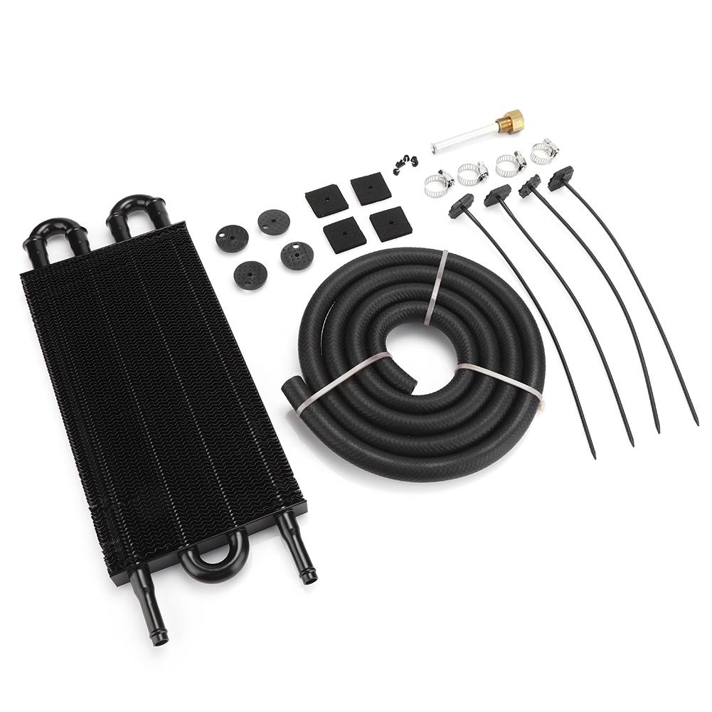 Universal Transmission Oil Cooler Radiator Auto Car Modified Parts