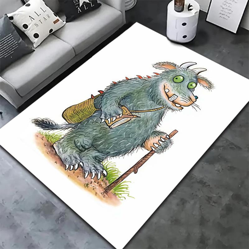 Gruffalo Carpet Rug for Living Room Bedroom Home Sofa Decoration,Kids play Nonslip Floor Mat