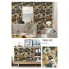 Small Fresh Floral Wallpaper PVC Thickened Self-adhesive Waterproof Bedroom Home Decoration Wall Sticker