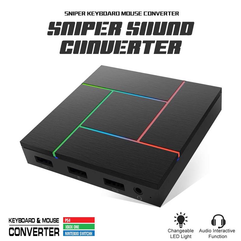 Buy PXNK5 Gaming Keyboard 26 Mouse Adapter for PS4/PS3 for Nintendo