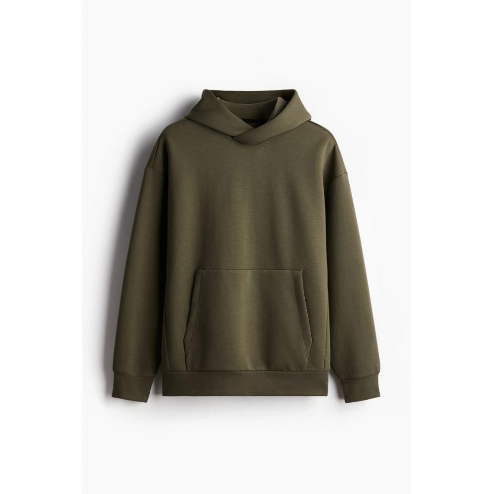 

Толстовка с капюшоном HM Sports Loose Fit dryMove темно-зеленая S