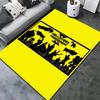 Helldivers Game Silhouettes Carpet Rug For Living Room Bedroom Home Sofa Decoration Kids Play Nonslip Floor Mat