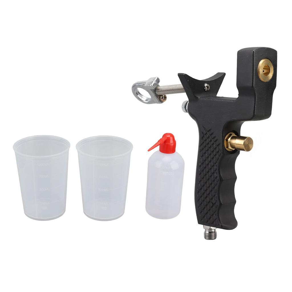 Gelcoat Spritzpistole Legierter Stahl Tragbar Harz Luftspritzbecherpistole mit FN5 532in Düse Groß