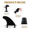 3 Pcs Durable Surfing Fins and Screws Set TPU Soft Tops Surfs Fins Replacement Soft Surfboard Fins Tail Thrusters Fins